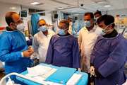 بازدید سرزده معاونان درمان وزارت بهداشت و دانشگاه علوم پزشکی تهران از بیمارستان ضیائیان 